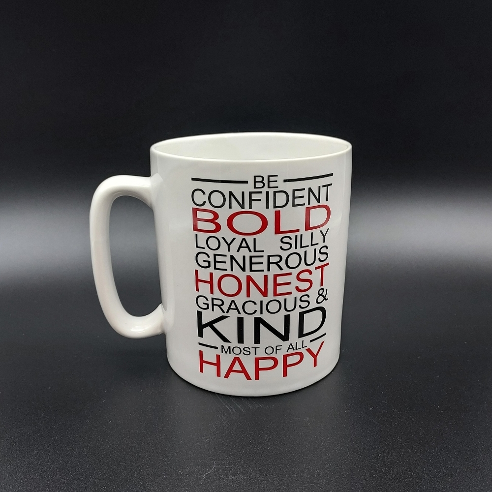 22 Ounce Mug with Positive Qualities